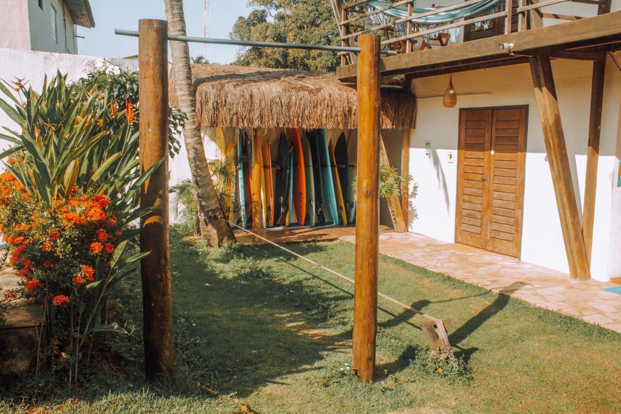 Surfcamp Arara Hostel Praia de Pipa Exterior foto